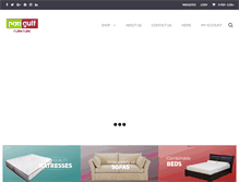 Tablet Screenshot of pangulffurniture.com